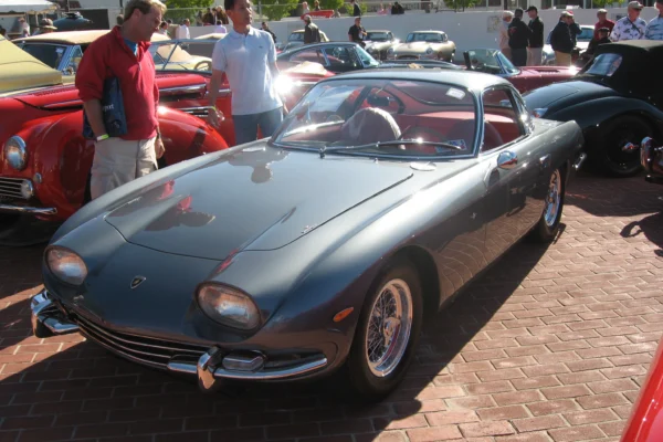 The Lamborghini 350 GT, the first road car built by Ferruccio Lamborghini, debuted in 1963 as a direct response to Enzo Ferrari